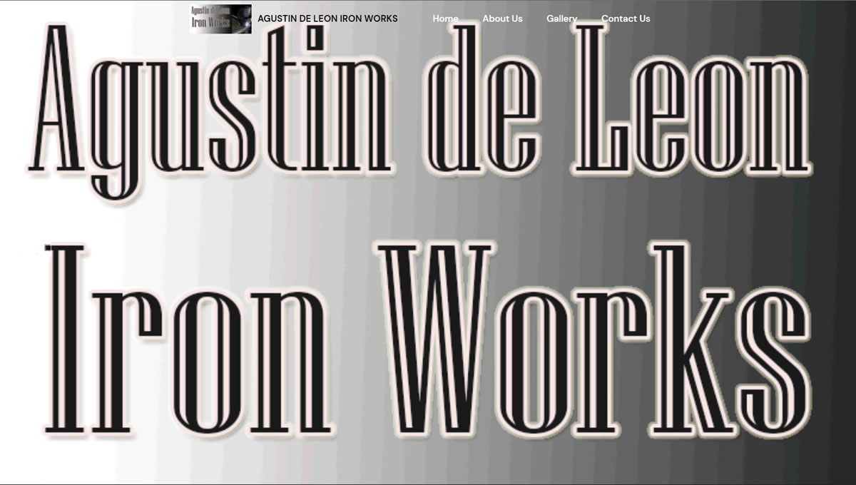 Agustin de Leon Iron Works